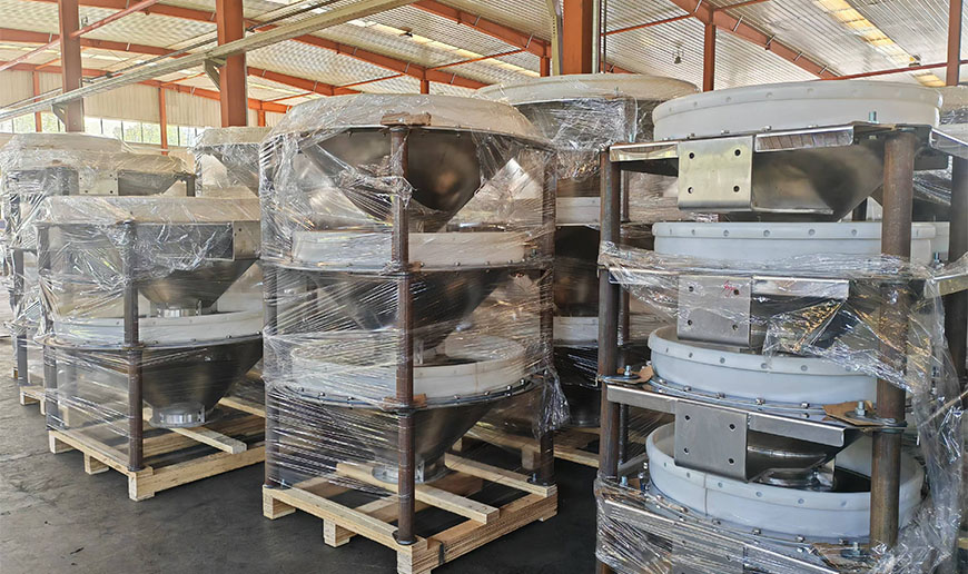 Silo vibrating bottom