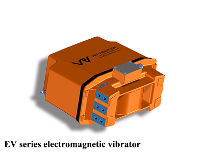 Electromagnetic vibrating feeder